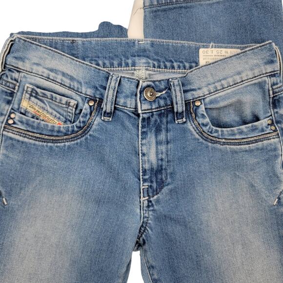 Diesel Ronhoir Stretch Wash 0880Z Regular Boot Cut Jeans - W25 L30 - Picture 4 of 9